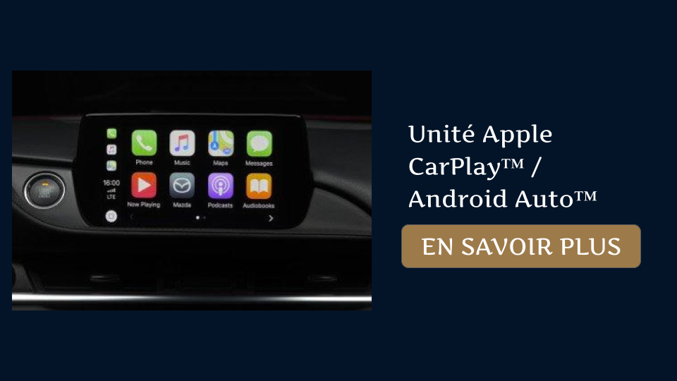 Unité Apple CarPlay™ / Android Auto™ Mazda